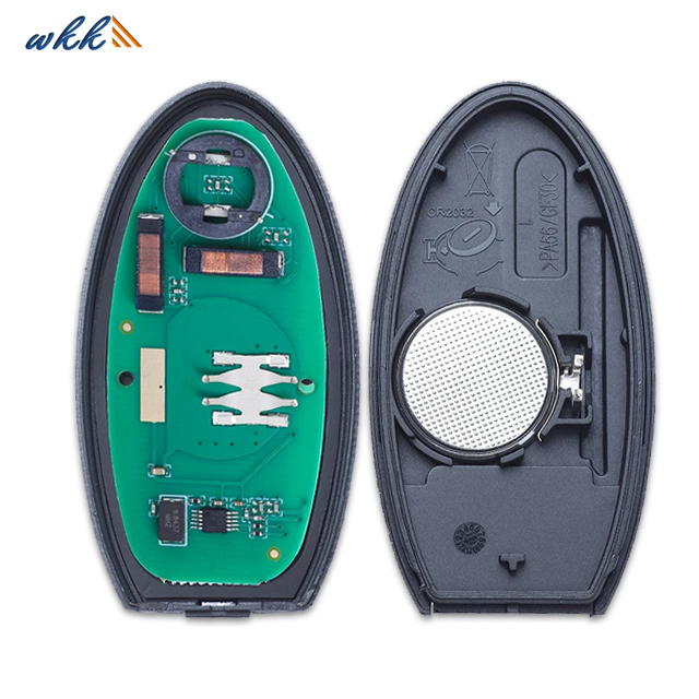 Llave de control remoto de 4 + 1 botones CWTWB1U818 46CHIP 315MHz para Nissan Quest 2011-2017