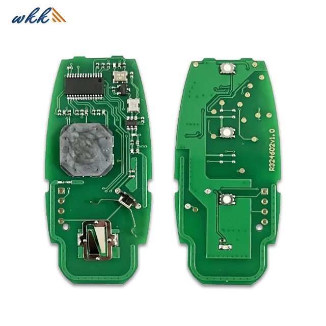 Llave remota de coche de 3 botones TS008 433MHz para Suzuki Swift 2010-2016