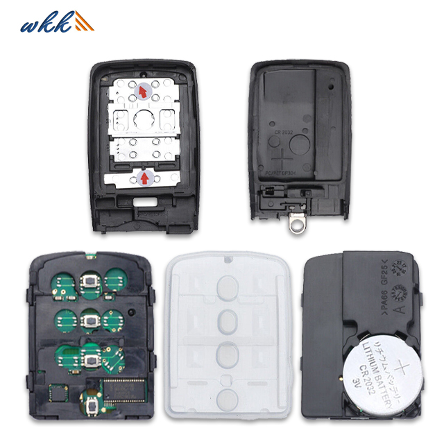 Llave de coche remota inteligente de 3+1 botones KR5T21 433,92 MHz para Acura RDX